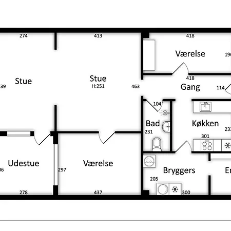 Villa 5 Per, Charming Townhouse In Skagen,